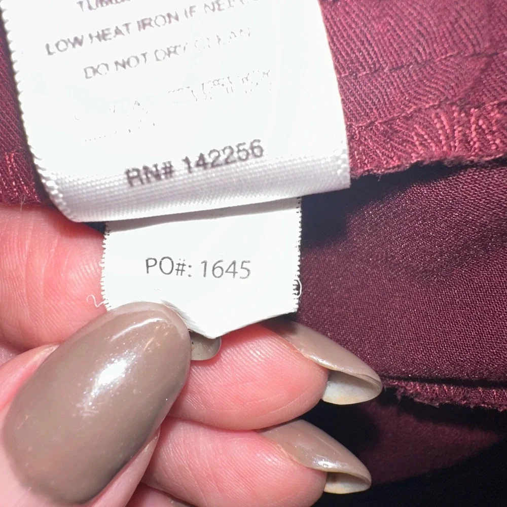 FIGS Tansen‎ Men's Jogger Burgundy size Large Tall po 1645 style mxxsw2004t